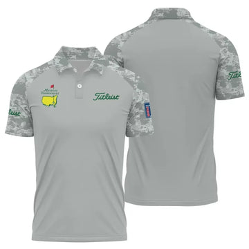 Masters Golf Polo Shirt for Men, Classic Tournament Style Golf Apparel