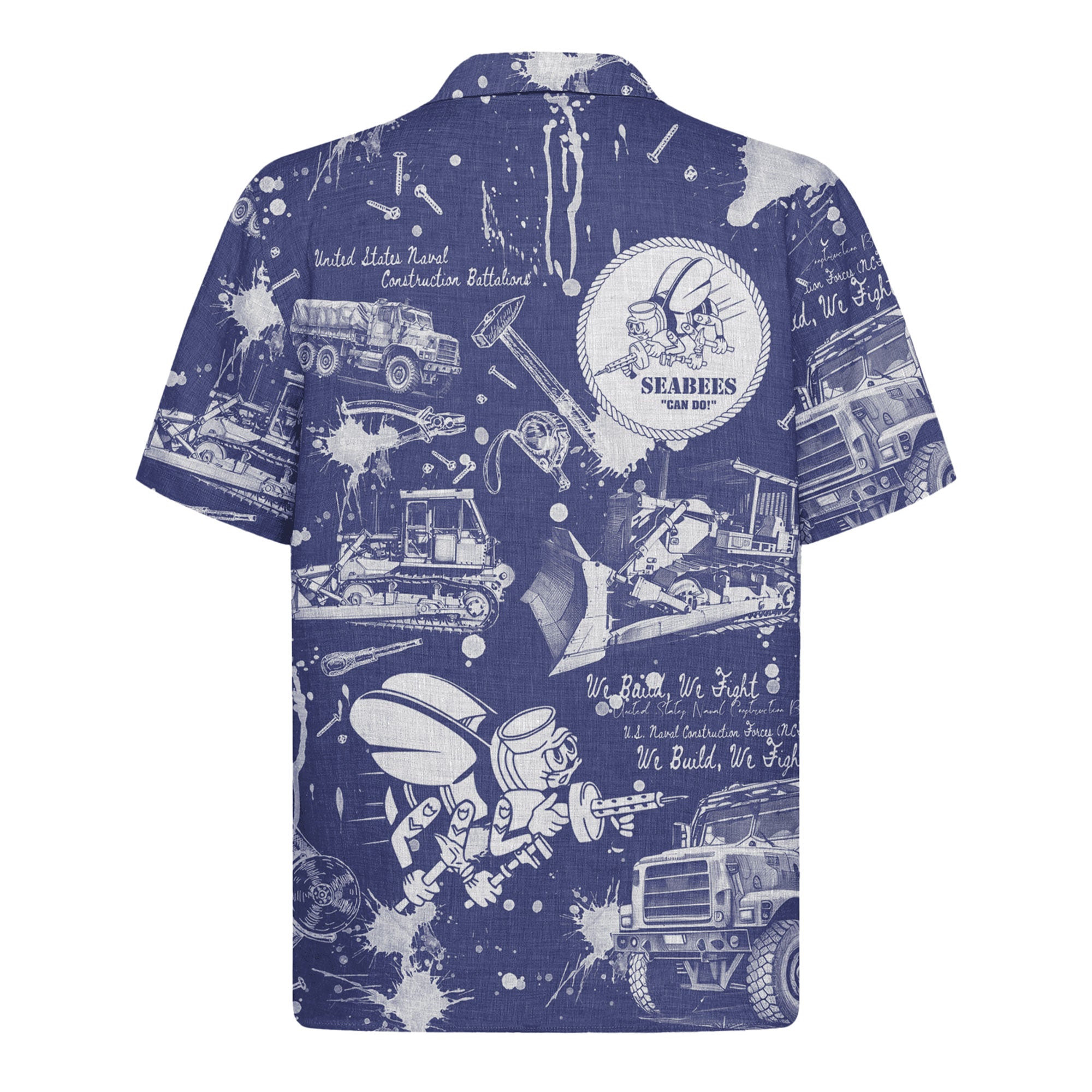 Seabees Hawaiian Shirt, 250th Anniversary United States
