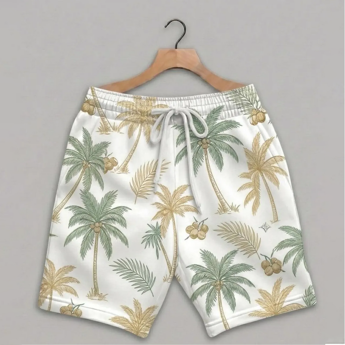Hawaiian Shirt Men Women Palm Tree Coconut Beach Tropical Aloha Shirt