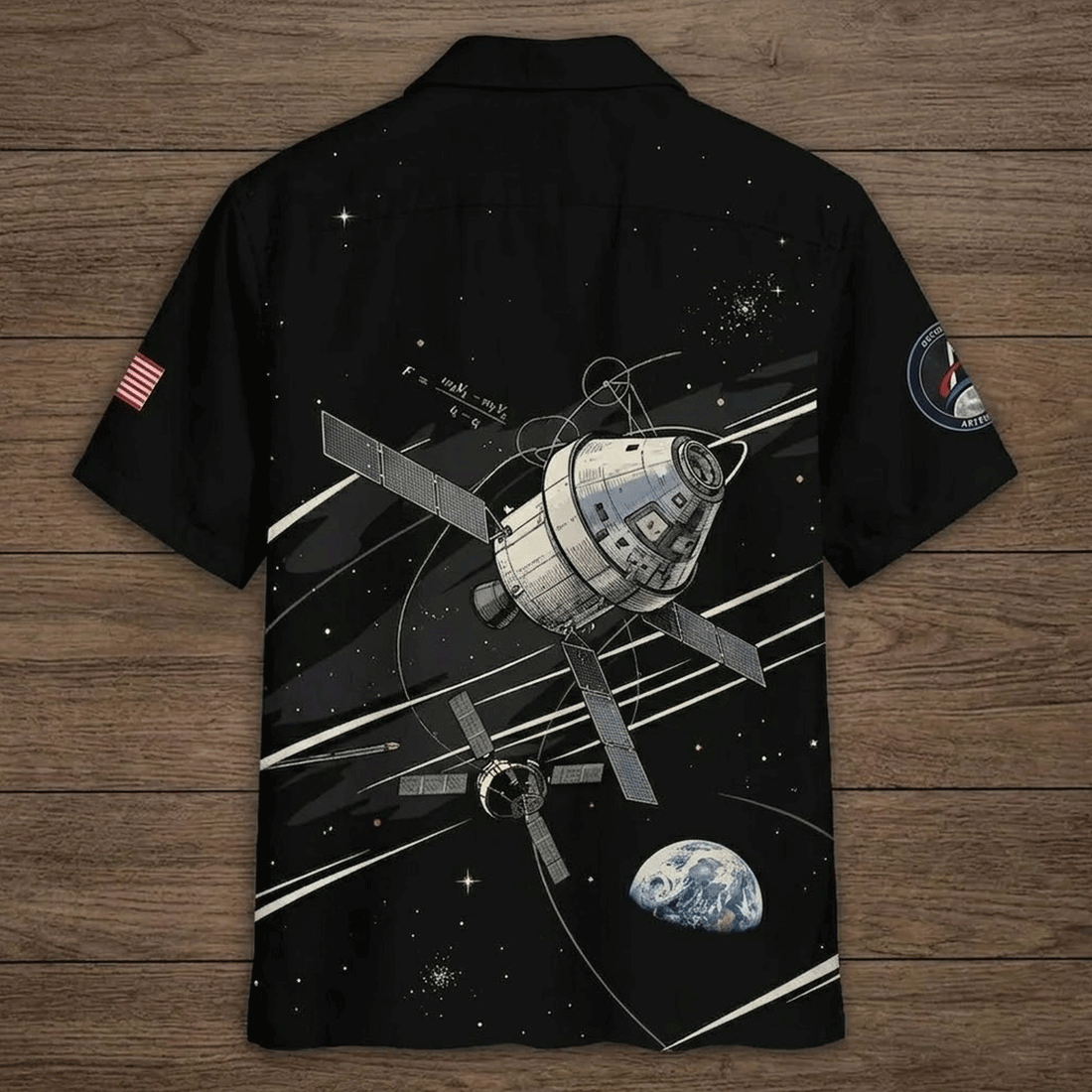 Artemis II 2026 Hawaiian Shirt Rocket Launch Moon Mission Aloha Button Down That Stands Out