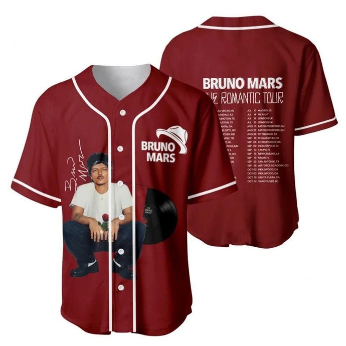 Baseball Jersey The Romantic Tour 2026