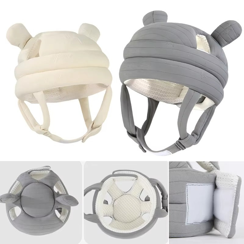 Baby Helmet Cap Newborn 6 18 Month Toddler Kids Adjustable Anti-shock Helmet Safety Baby Crawling Walking Head Protection Cap