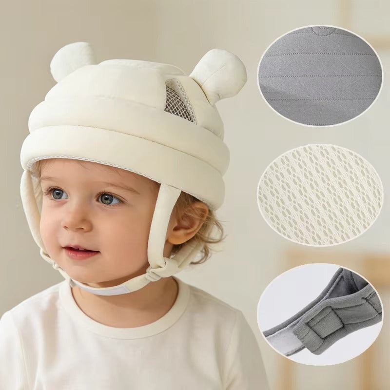 Baby Helmet Cap Newborn 6 18 Month Toddler Kids Adjustable Anti-shock Helmet Safety Baby Crawling Walking Head Protection Cap