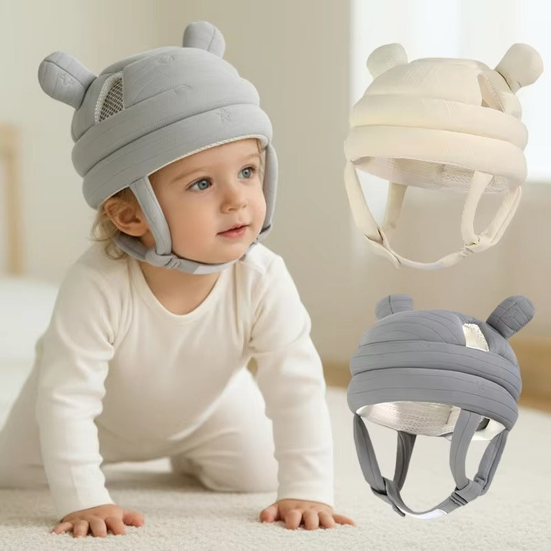 Baby Helmet Cap Newborn 6 18 Month Toddler Kids Adjustable Anti-shock Helmet Safety Baby Crawling Walking Head Protection Cap