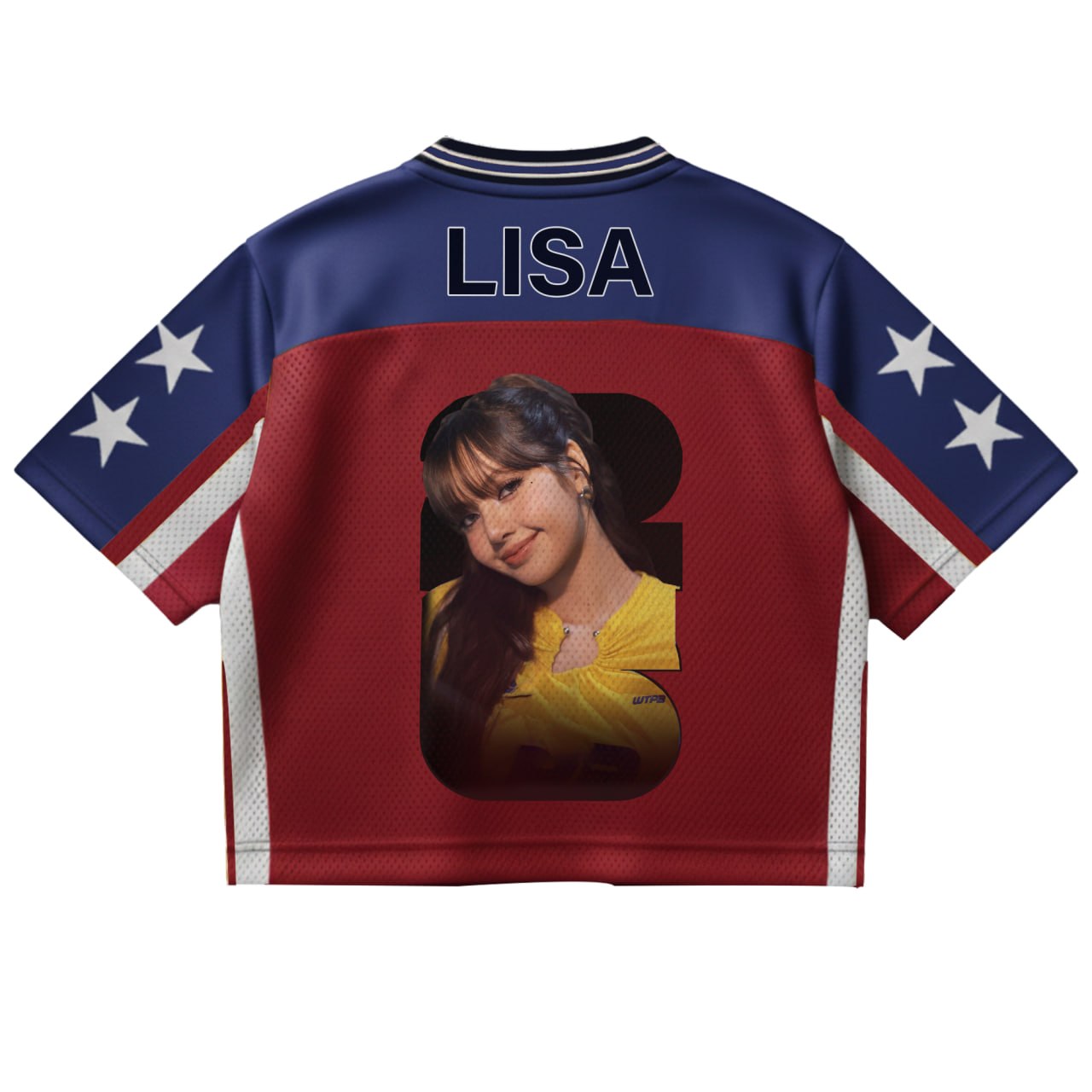 Lisa World Cup Inspired Mesh Jersey, 2026 Soccer Fan Shirt