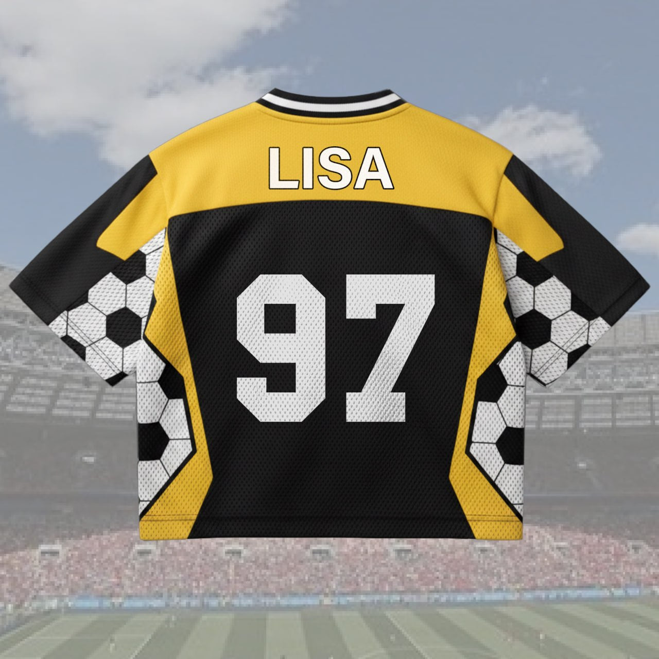 Lisa Inspired 2026 Mesh Jersey, Soccer Fan Gift Shirt