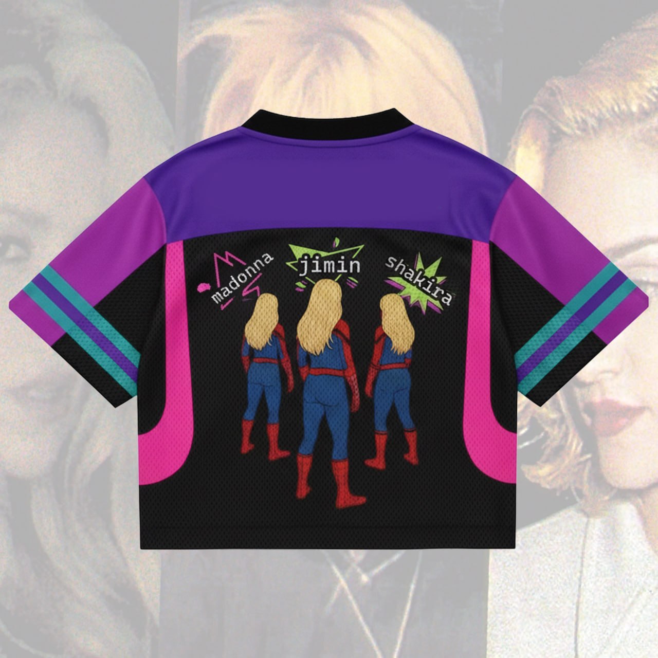 90s Divas World Cup Meme Jersey, Spider Hero Inspired Soccer Shirt, Retro Pop Diva Fan Outfit