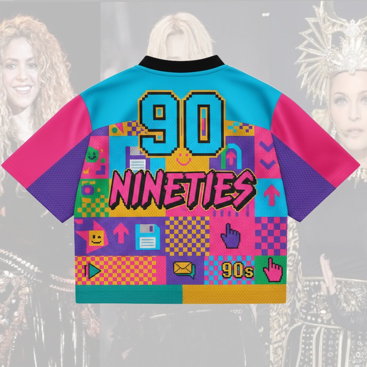 Spider Hero Meme World Cup Jersey, 90s Diva Inspired Soccer Shirt, Retro Pop Fan Outfit