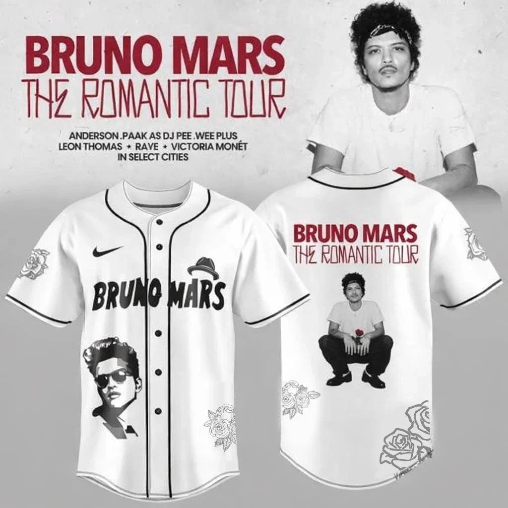 The Romantic Tour 2026 Baseball Jersey