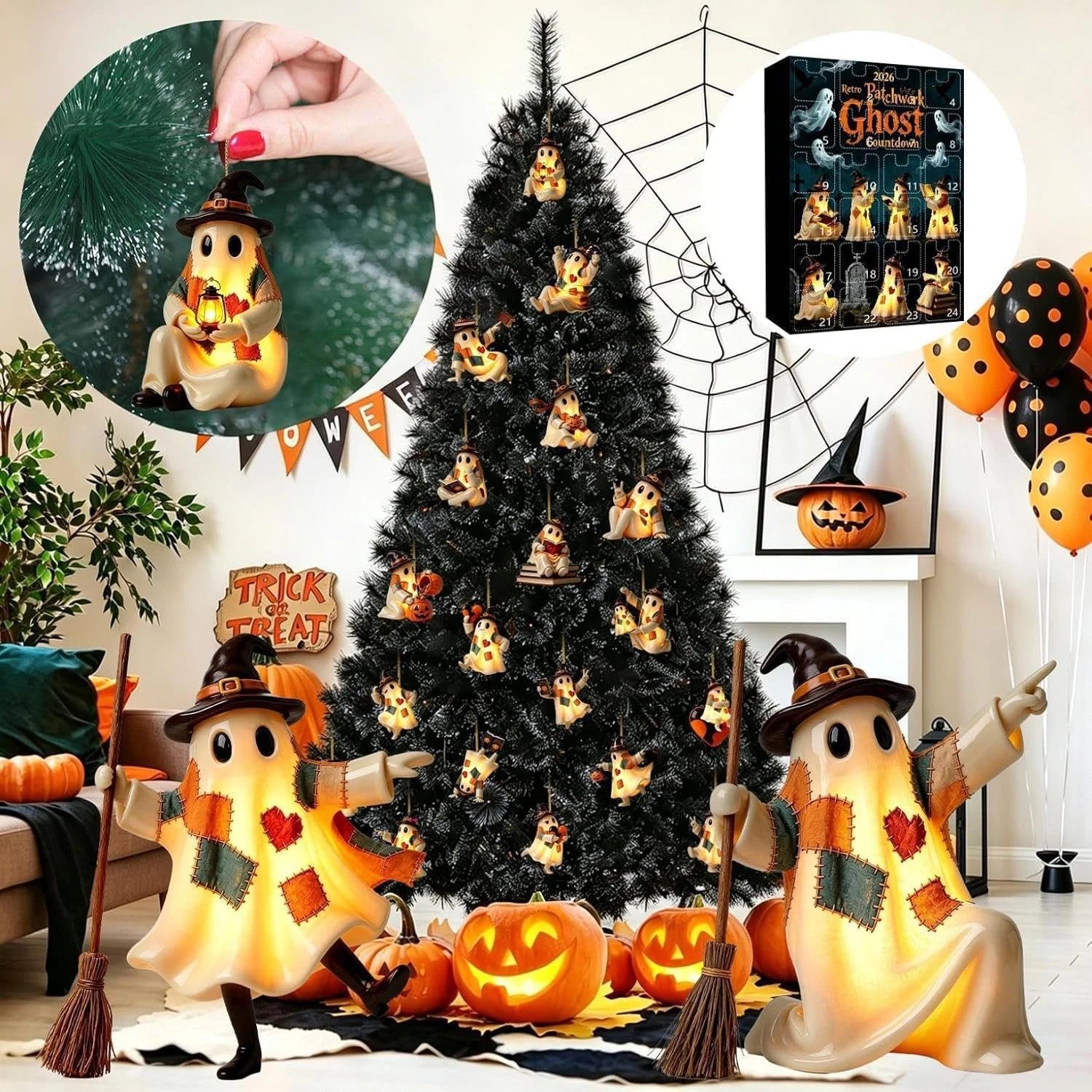 Halloween Ghost Advent Calendar 2026 Halloween Advent calendar