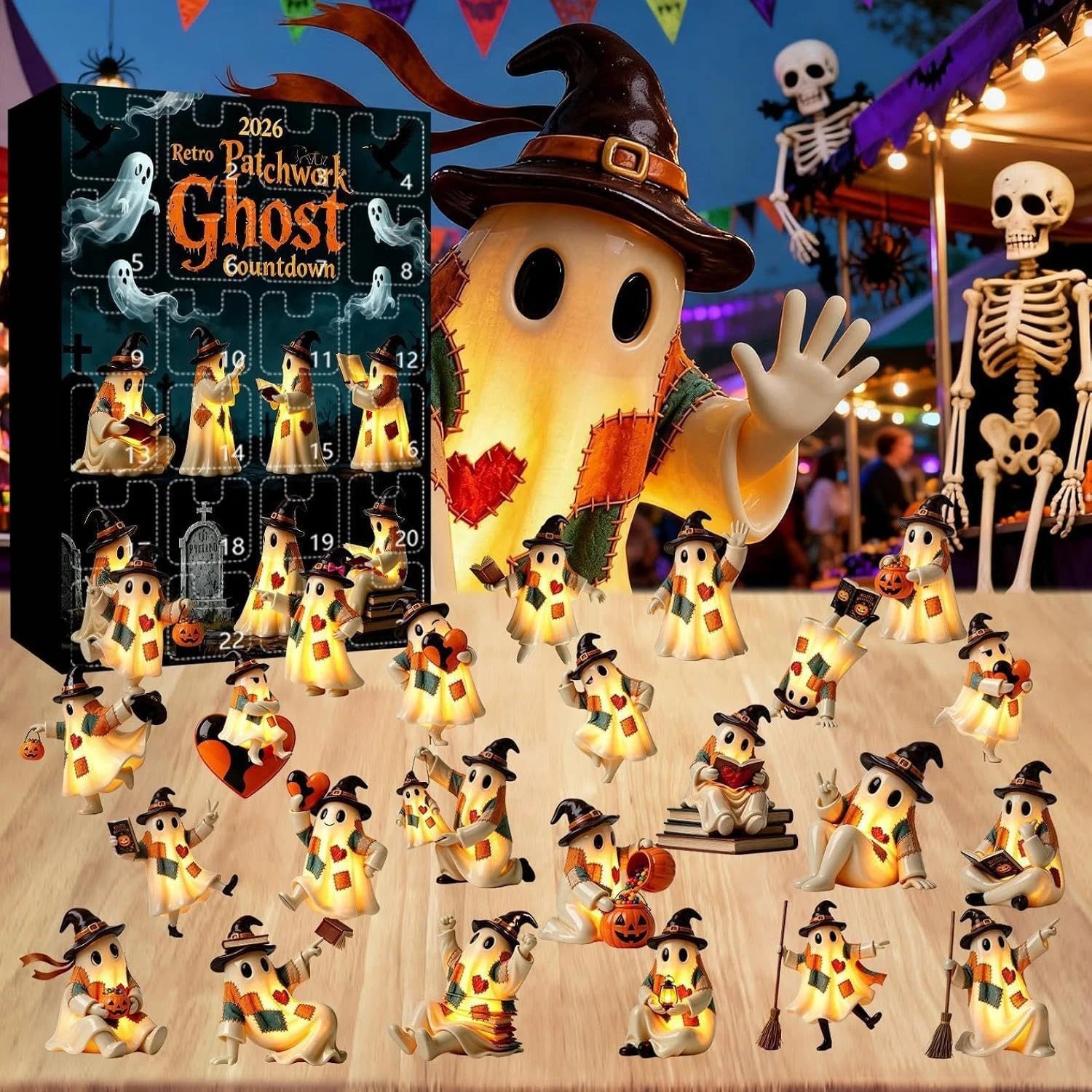 Halloween Ghost Advent Calendar 2026 Halloween Advent calendar